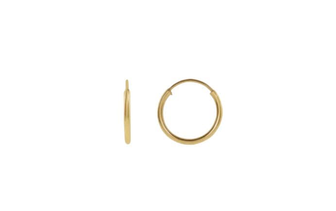 14K Gelb 10mm 12mm 15mm 20mm 25mm Flexible Endless Huggie Und Hoop Ohrringe 14K Gelb 10mm 12mm 15mm 20mm 25mm Flexible Endless Huggie Und Hoop Ohrringe von NewEraJewelryDesign