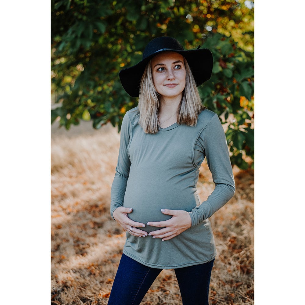 Langarm Still Top-Schwangerschaftsfreundlich von NewGenesMaternity