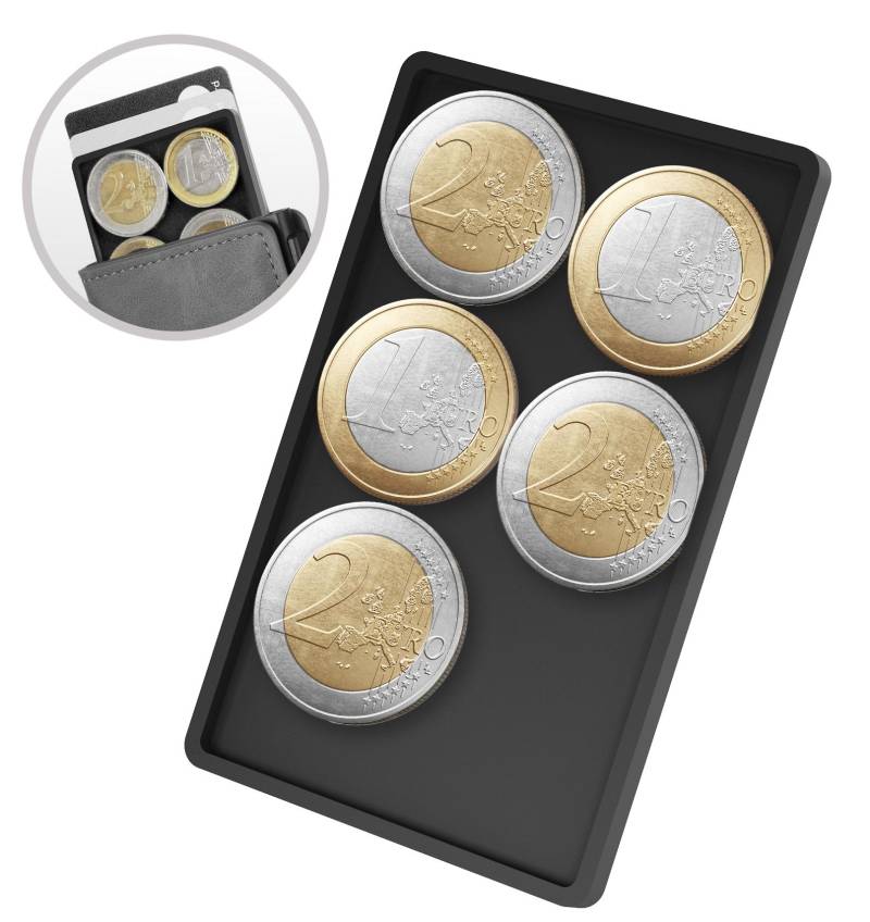 Münzfach Für Slim Wallets - Universales Kleingeldfach Kreditkartenetuis von NewGroundDesigns