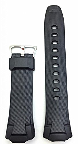 17 mm G Shock Style, Gummi-Polyurethan-Material, schwarzes Uhrenarmband, bequem, robust, langlebig, Ersatz-Armband für Jede Uhr (für Männer und Frauen) von NewLife