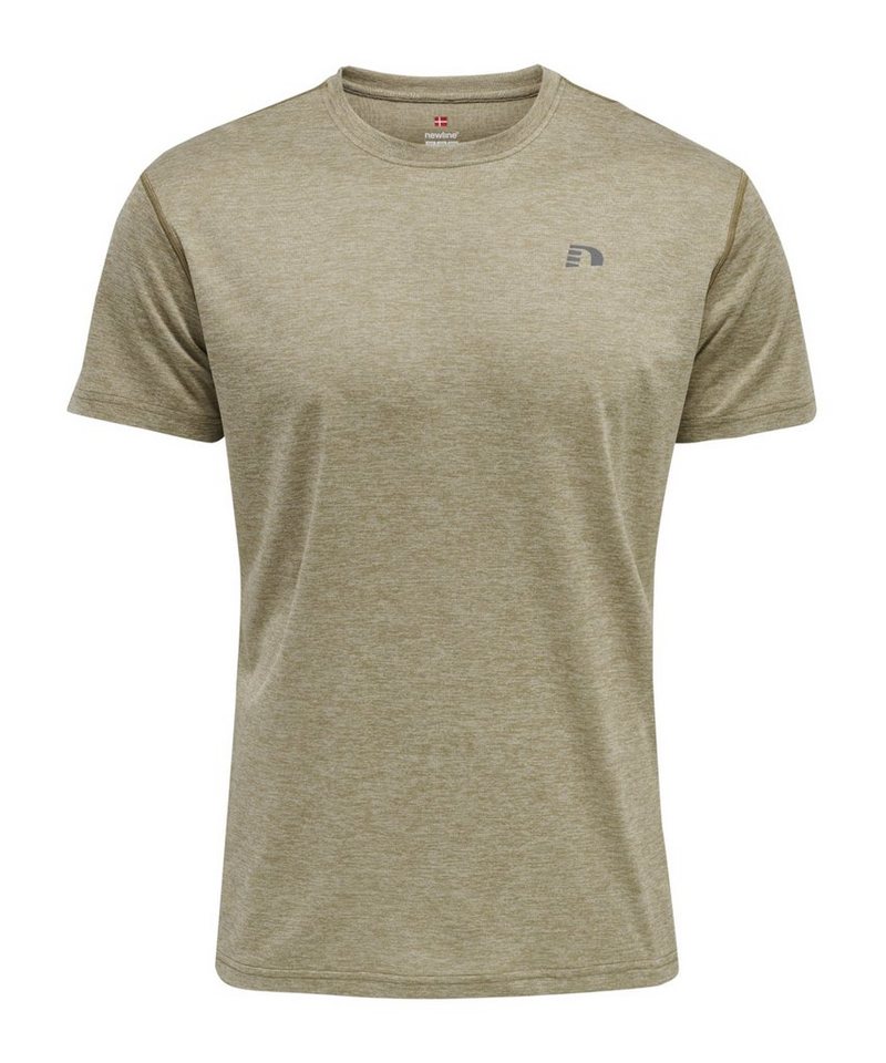 NewLine T-Shirt Statement T-Shirt Running Beige default von NewLine