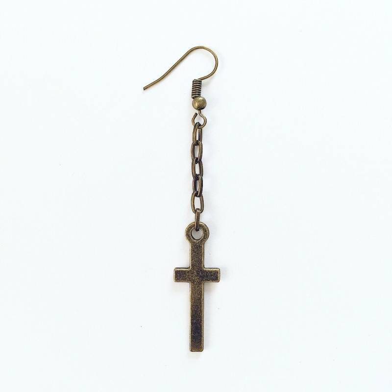Kreuz Ohrringe Gothic Goth Punk Religiös Spirituellen von NewRoseStore