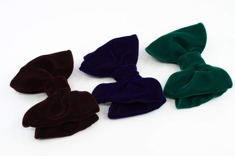 Braun Samt, Oversized Fliege, Tom Ford Style von NewWayCreationDesign