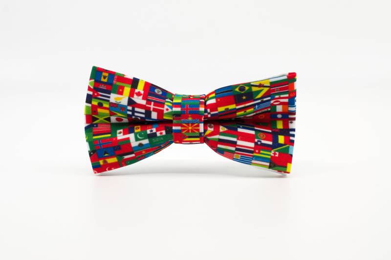 Fliege Mit Flagge Reisegeschenk Für Pilot, Handgemacht von NewWayCreationDesign