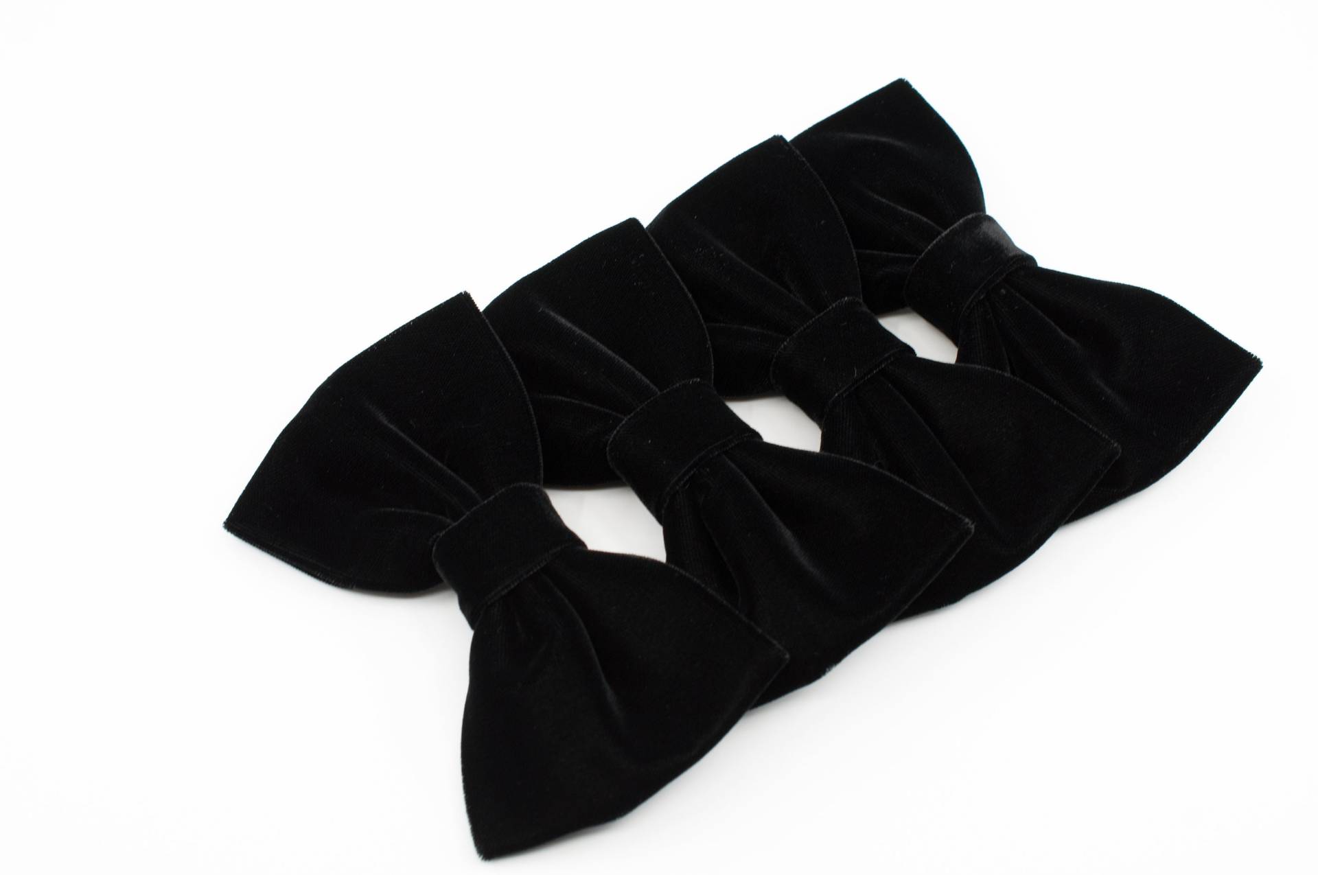 Herren Fliege, Schwarze Samt Bräutigam Fliege, Schmetterling Fliege Zur Hochzeit, Tom Ford Style von NewWayCreationDesign