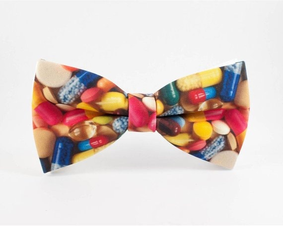 Hochzeitsschleife, Pillen Fliege, Apotheker Geschenk, Arzt Fliege von NewWayCreationDesign