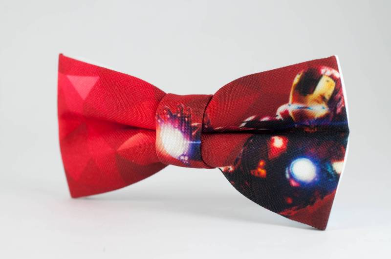 Iron Man Fliege Superhelden Fliege Für Kinderfeste von NewWayCreationDesign