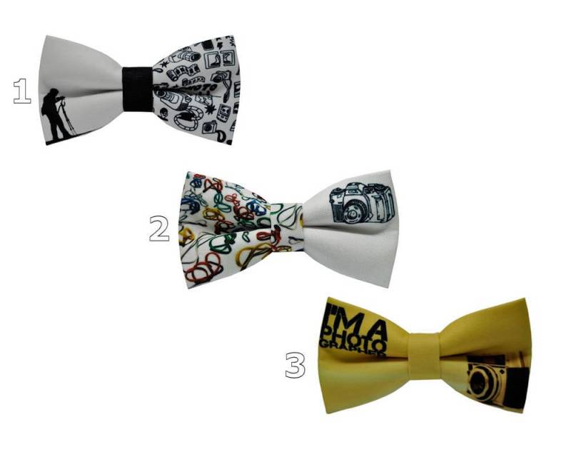 Kamera Fliege Fotograf Geschenk, Handgemachte Fliege von NewWayCreationDesign