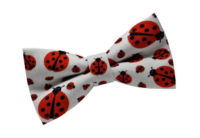 Marienkäfer Fliege Rote Insekten Muster, Rustikale Hochzeitsfliege von NewWayCreationDesign