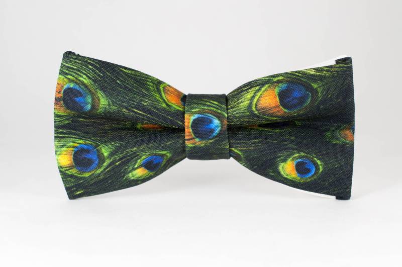 Pfau Hochzeit Fliege Für Männer, Partei Gunst von NewWayCreationDesign