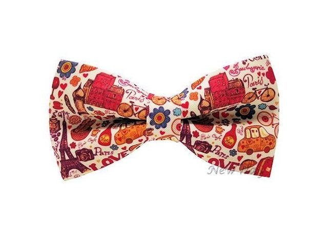 Reisefliege Orange & Rote Neuheit Fliege von NewWayCreationDesign