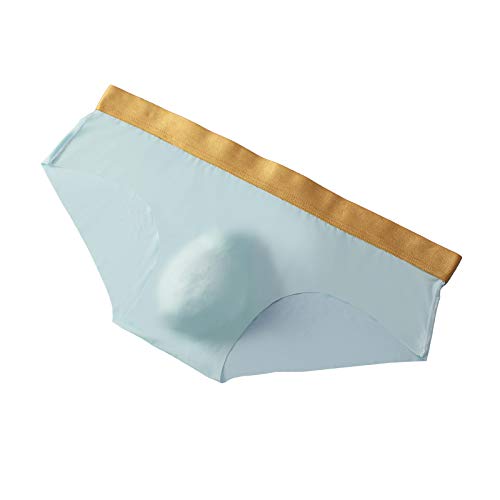 Newanna Herren Slip Nahtlos Dreieckig Eisseide Niedrige Taille Schnell Trocknende Shorts Männer String Tanga Pants Unterwäsche Microfaser Unterhosen Kurze Hosen Badeshorts Badehose Bademode Slips von Newanna