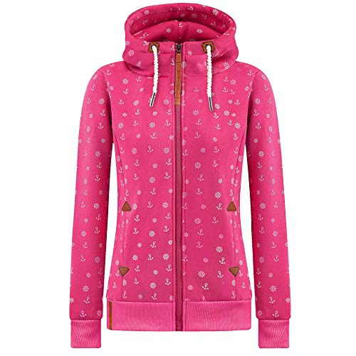 Newbestyle Damen Kapuzenpullover Hoodie Oberteile Damen Pullover Sweatshirt Pulli(Rosa,L) von Newbestyle