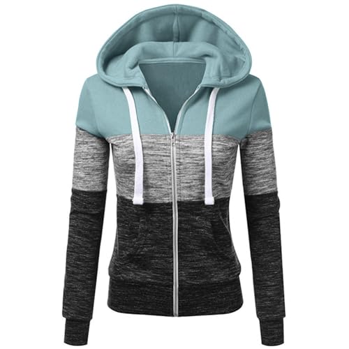 Newbestyle Jacke Damen Sweatjacke Hoodie Sweatshirt Pullover Oberteile Kapuzenpullover,Green,M Newbestyle Jacke Damen Sweatjacke Hoodie Sweatshirt Pullover Oberteile Kapuzenpullover,Green,M von Newbestyle