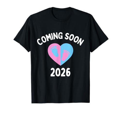 Coming Soon 2026 Schwangerschaftsankündigung Familie Matching Baby T-Shirt Coming Soon 2026 Schwangerschaftsankündigung Familie Matching Baby T-Shirt von Newborn Baby Annoucement For Coming Soon Baby