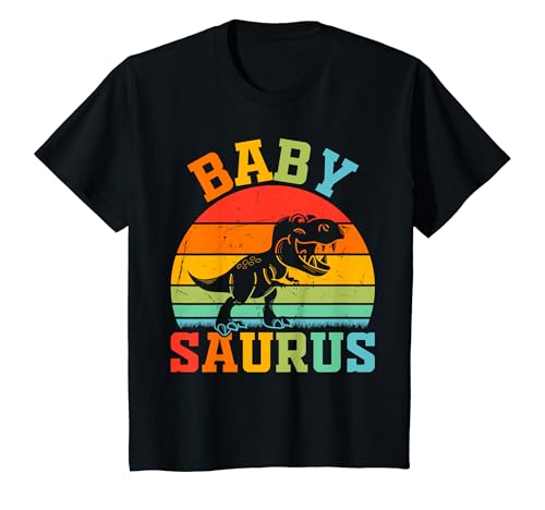 Kinder Babysaurus Baby Dinosaurier Baby Saurus Baby Dino T-Shirt von Newborn Baby Clothes & Baby Gifts