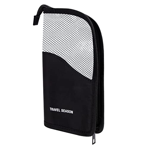 Make-up Pinsel Tasche Reise Kosmetik Pinselhalter Organizer Wasserdichter Make-up Bürsten Tasche Tragbarer Stift Federmäppchen Stehender Pinselhalter mit Teiler (Schwarz) von Newellsail