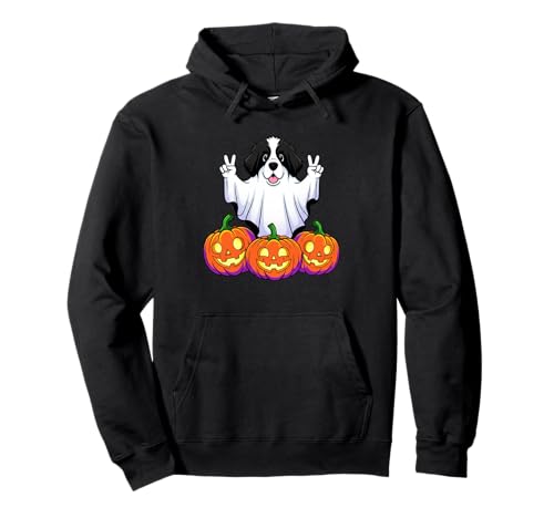 Neufundland Ghost Pumpkin Boo Halloween Kinder Herren Damen Pullover Hoodie Neufundland Ghost Pumpkin Boo Halloween Kinder Herren Damen Pullover Hoodie von Newfoundland Dog Halloween Ghost Pumpkin Outfits