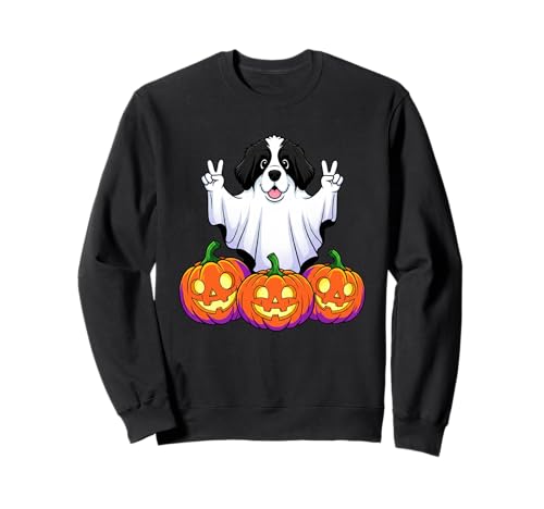 Neufundland Ghost Pumpkin Boo Halloween Kinder Herren Damen Sweatshirt Neufundland Ghost Pumpkin Boo Halloween Kinder Herren Damen Sweatshirt von Newfoundland Dog Halloween Ghost Pumpkin Outfits