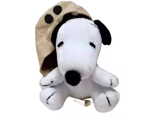 Newhope Snoop Dog Puppe Schlüsselanhänger, Süßes Stofftier, Jungen, Plüsch Puppe Anhänger mit Stirnband, Cartoon nettes Spielzeug Geschenk von Newhope