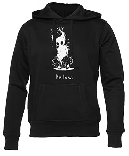 NEWTEE Hollow Void [Hollow Knight] Grauer Unisex Schwarz Hoodie Männer Frauen von NEWTEE