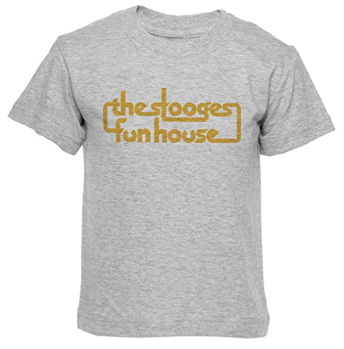 The Stooges Fun House MerchandiseT-Shirt Kinder Graues T-Shirt Mit Rundhalsausschnitt Für Jungen Und Mädchen von Newtee