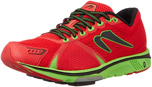 Newton Running Herren Gravity 7 Laufschuhe, Rot (Red/Lime 001) von NEWTON