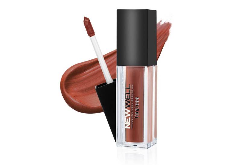 Newwell Lipgloss Lipgloss flüssig Matt 24 Stunden Halt, Pflegt und schütz gleichzeitig die Lippen von Newwell