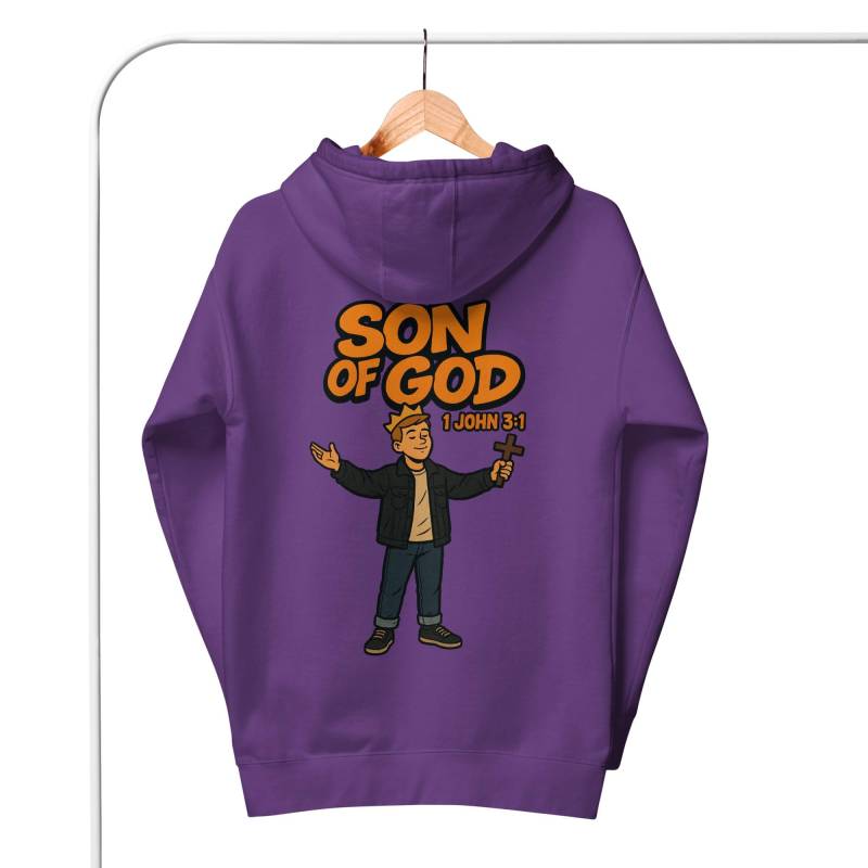 Hoodie „Son Of God" | 1. Johannes 3, 1 Streetwear Mit Botschaft von Newzionwear