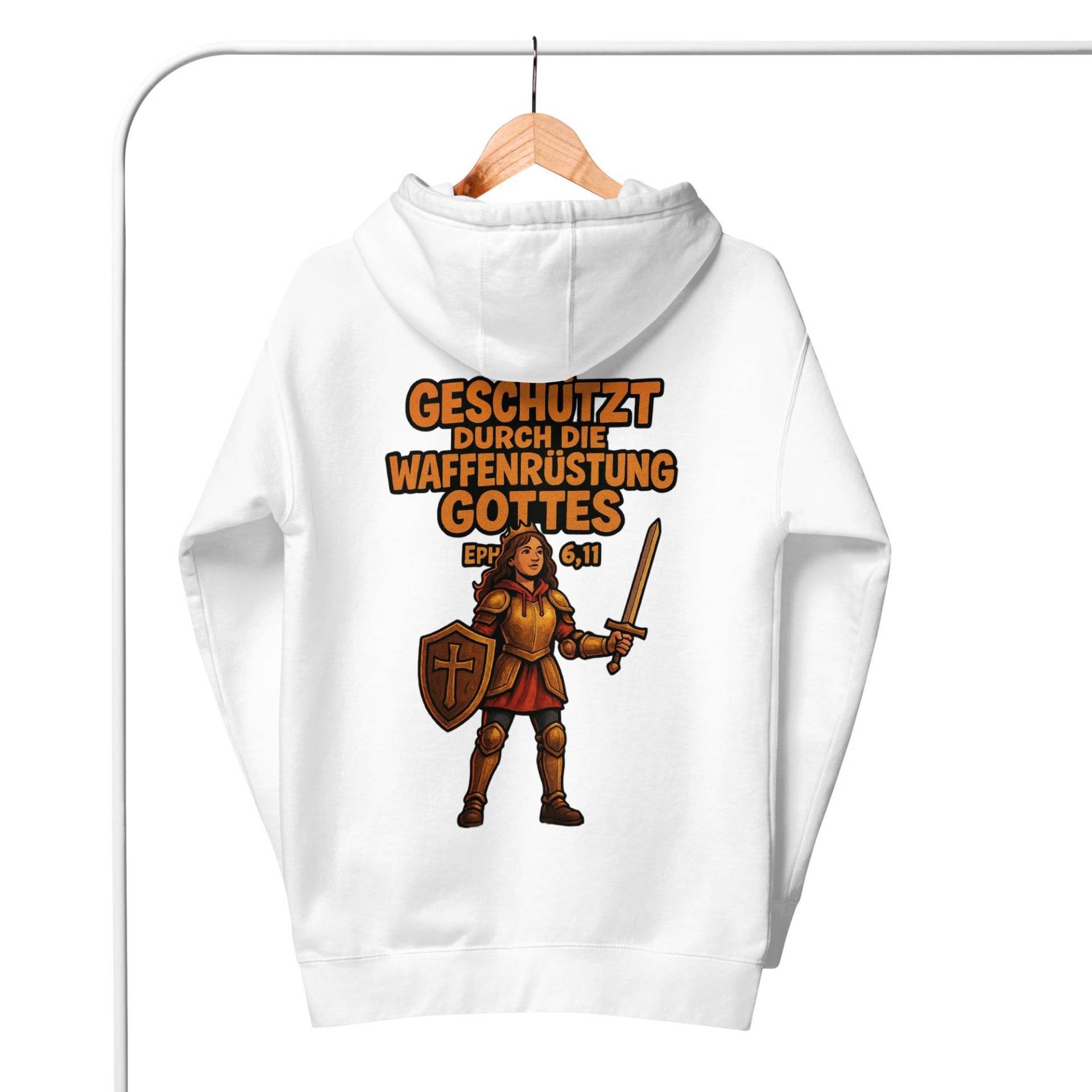 Hoodie Waffenrüstung Gottes Christlicher Kapuzenpullover Bibelvers Epheser 6 Geschenk Für Christen Newzion von Newzionwear