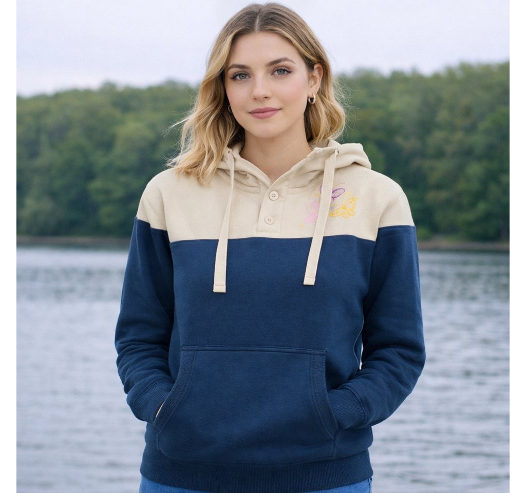 NexGenOutfits Fleecepullover Damen Fleece Kapuzenpullover Pulli Sweatjacke von NexGenOutfits