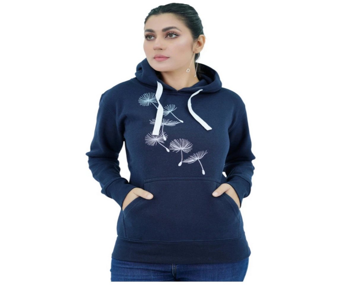 NexGenOutfits Fleecepullover Damen Fleece Kapuzenpullover Pulli Sweatjacke von NexGenOutfits