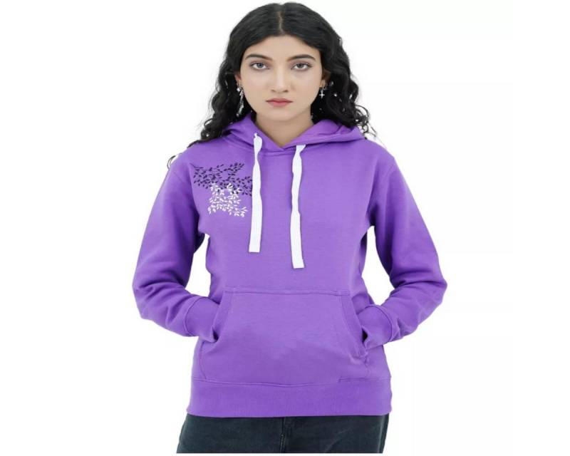 NexGenOutfits Fleecepullover Damen Fleece Kapuzenpullover Pulli Sweatjacke von NexGenOutfits