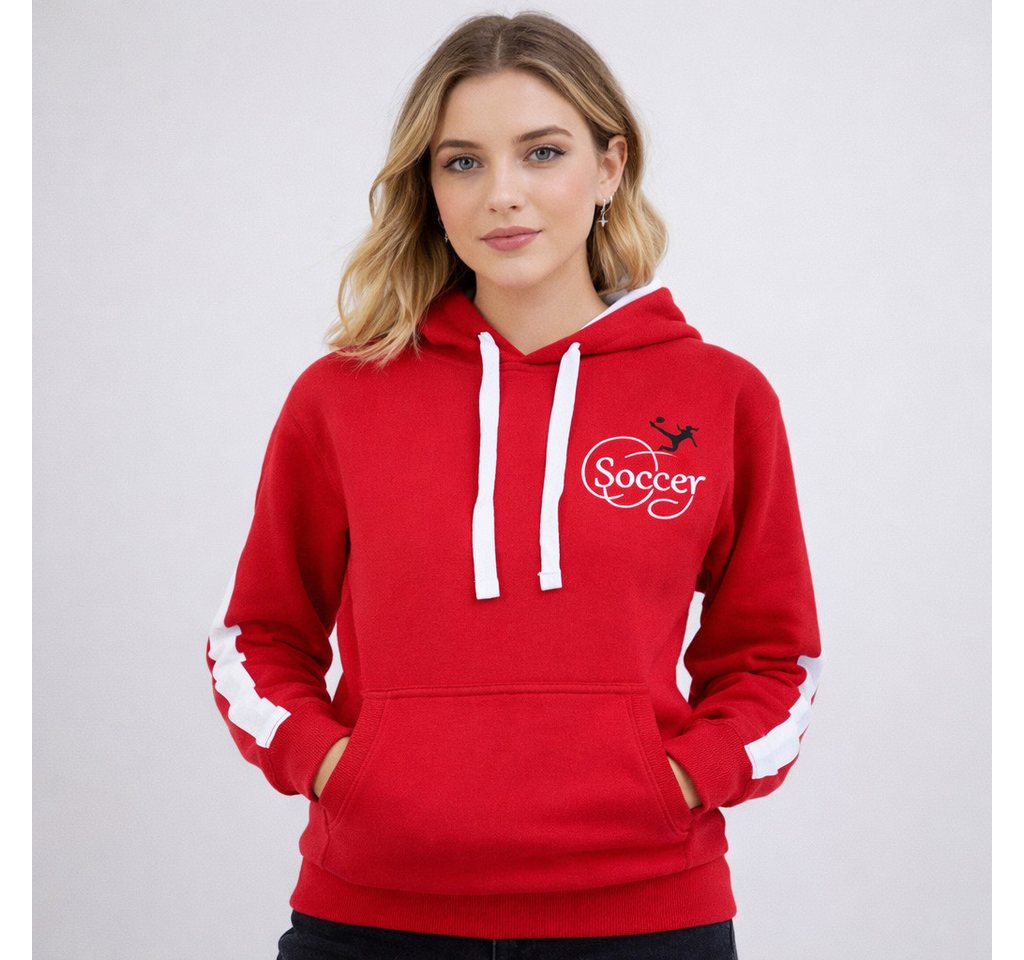 NexGenOutfits Fleecepullover Damen Fleece Kapuzenpullover Pulli Sweatjacke von NexGenOutfits