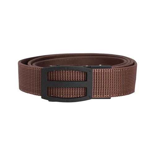 Nexbelt Herren Gürtel, EDC Titan Dunkelbraun Nylon Gun Tactical Ratsche Gürtel für verdeckte Tragen von Nexbelt