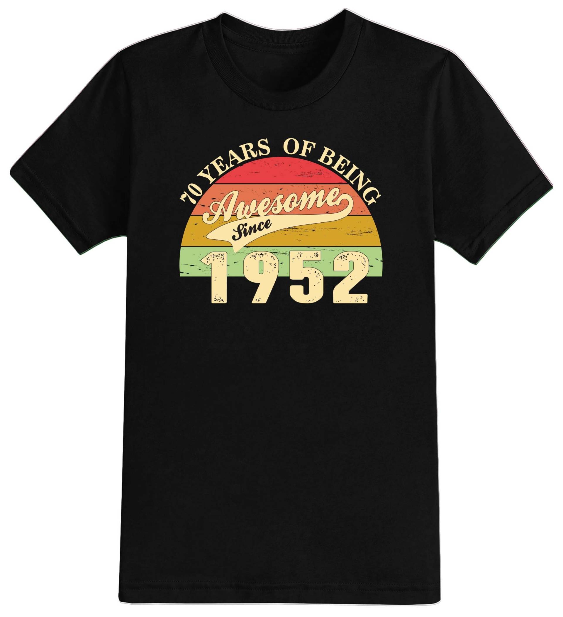 1953 70. Geburtstag Geschenk Retro Sonnenuntergang Großartig Siebzig Geschenke Jahr 2023 Unisex T-Shirt Lustiges 70 Jahre Alt 1953 70. Geburtstag Geschenk Retro Sonnenuntergang Großartig Siebzig Geschenke Jahr 2023 Unisex T-Shirt Lustiges 70 Jahre Alt von Nexgen2go