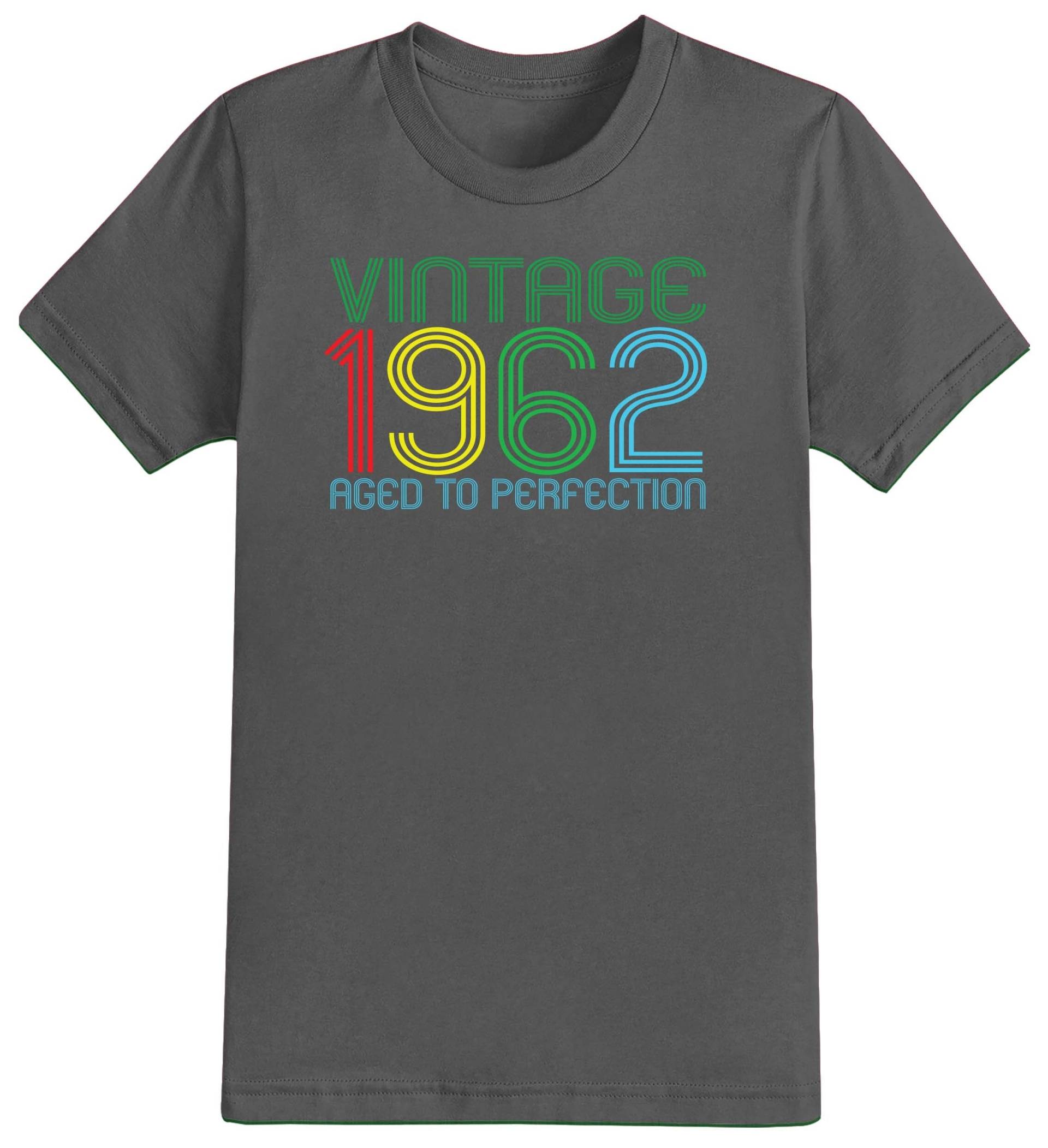 2023 60. Geburtstag T-Shirt Sechzig Geschenke Jahr 1962 Vintage Aged To Perfection Herren Lustiges Geschenk 60 Jahre Alt von NexgenClothing