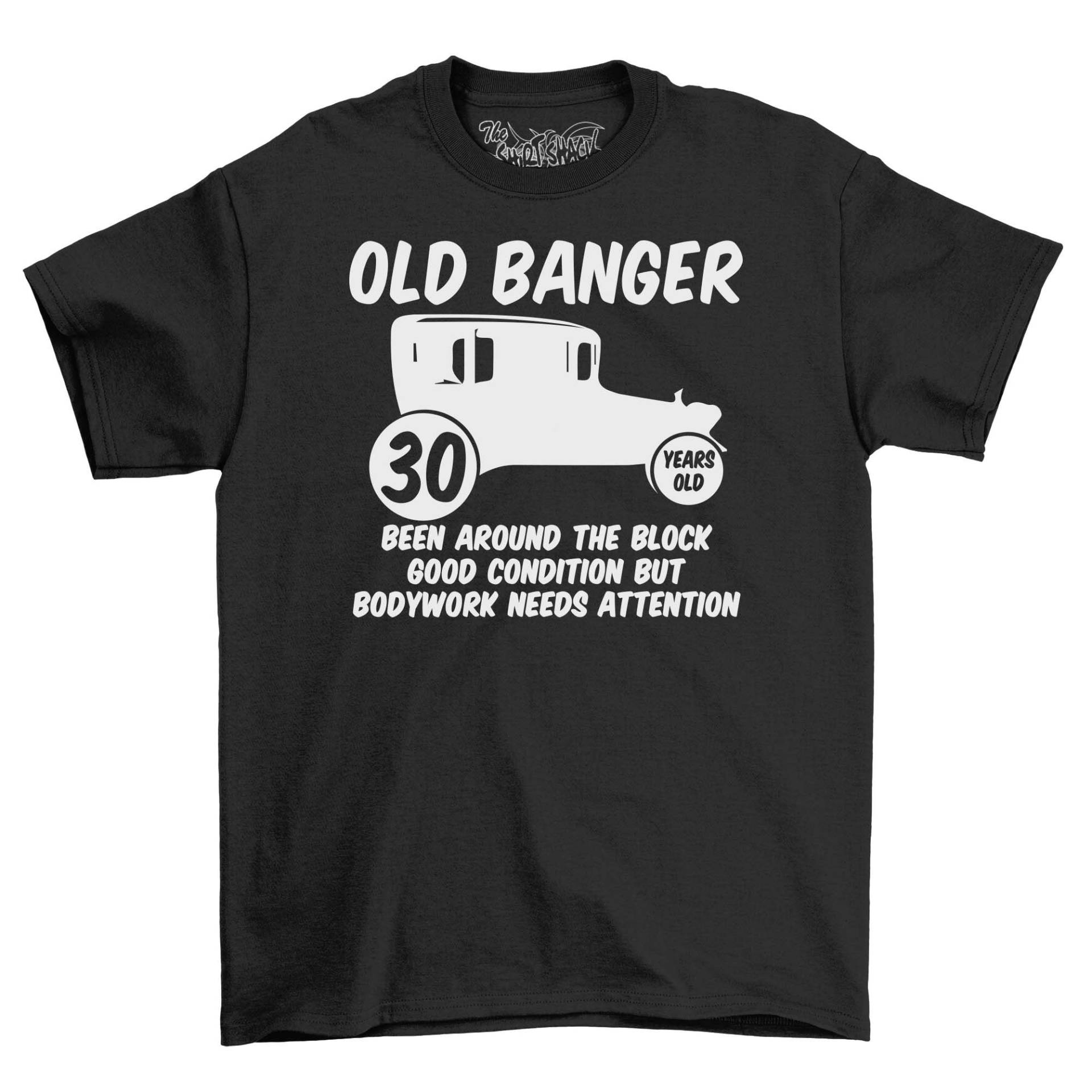 Old Banger 30. Geburtstag T-Shirt Herren Neuheit 30 Jahre Alt T Shirt Top Geschenk 2023 von NexgenClothing