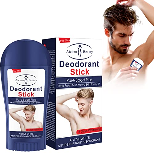 Deo, Antitranspirant Deodorant, Deostift für Herren 50g, Deodorant Stick, Männer Deo Mit Langanhaltendem Duft, 48 Stunden Schutz gegen starkes Schwitzen und Körpergeruch von Nexolla