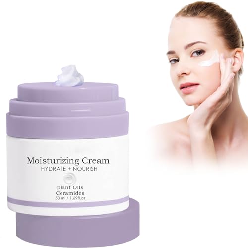 Feuchtigkeitscreme 50ml, Gesichtscreme damen und gesichtscreme männer, Intensive Feuchtigkeitscreme für Tag Nacht, Spendet Intensiv 48h Feuchtigkeit und Stärkt die Widerstandskraft cream Anti-wrinkle von Nexolla