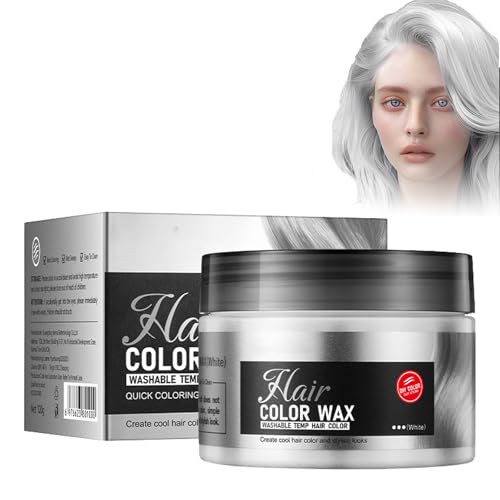 Haarwachs Temporäres Haarfarbe Wachs, Unisex Haarfärbemittel Wachs, Temporäre Haarfarbe,Bunter Haarwachs für Männer und Frauen,Natürliche Frisur Haartone Wachs hair wax Haarwachs Temporäres Haarfarbe Wachs, Unisex Haarfärbemittel Wachs, Temporäre Haarfarbe,Bunter Haarwachs für Männer und Frauen,Natürliche Frisur Haartone Wachs hair wax von Nexolla