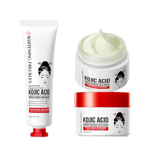 Kojisäure-Creme, Kojisäure-Handcreme, Kojisäure-Creme für Hände, Anti-Aging und gleichmäßiger Hautton, Sonnenschäden und Altersflecken, dunkle Flecken-Korrektur Kojic Acid von Nexolla