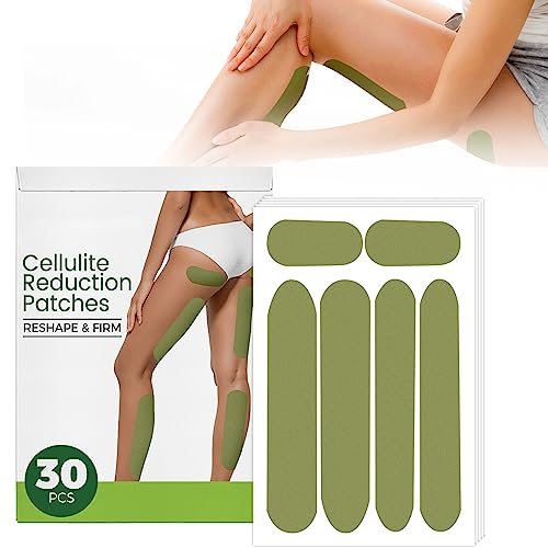 30 Stück Herbal Legs Pflaster, Abnehmen Patch, Leg Slimming Herb Patch, Straffendes & Cellulite-reduzierendes Oberschenkelpflaster, Oberschenkel Hebeband Formende Abnehmen-Aufkleber von Nexolla