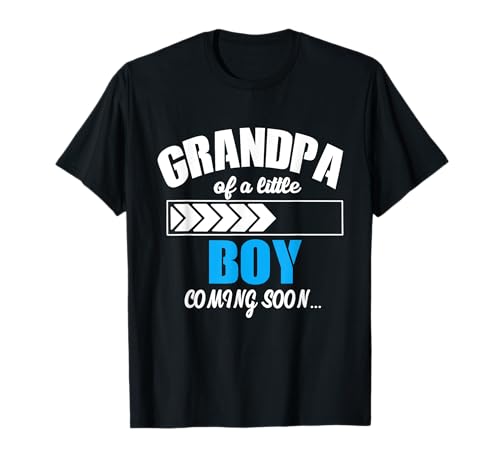 Grandpa of a little boy coming soon Granddad Grandpa T-Shirt von Next Karma Grandpa