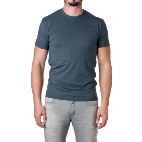 Next Level Herren NL3600 Premium Fitted Short Sleeve Crew, Indigo, M (US) von Next Level