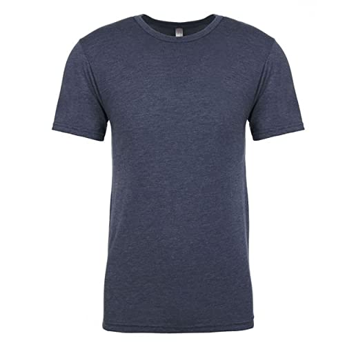 Next Level Herren Tri-Blend T-Shirt (S) (Indigo) von Next Level