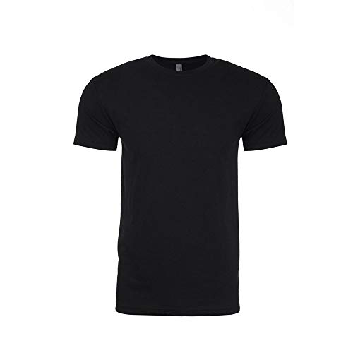 Next Level Unisex CVC T-Shirt (4XL) (Schwarz) von Next Level