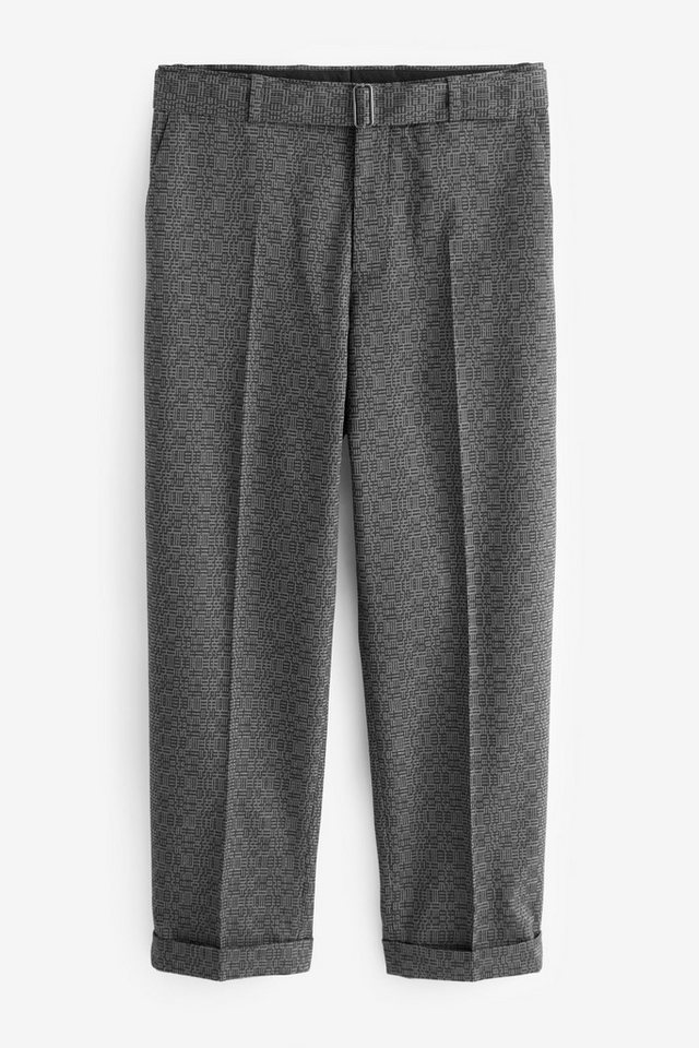 Next Anzughose EDIT Relaxed Fit Anzughose mit Karomuster (1-tlg) von Next