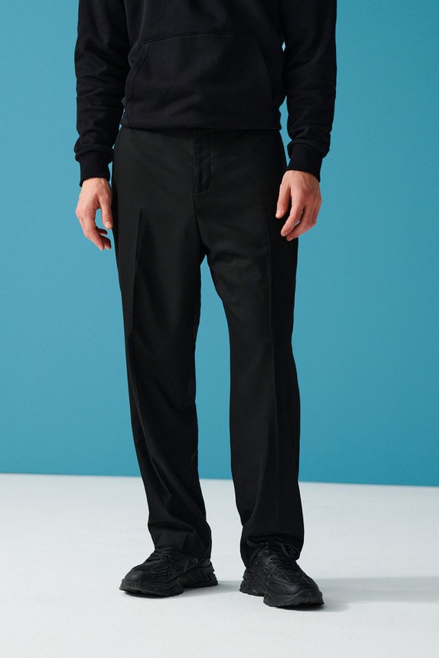 Next Anzughose EDIT Relaxed-Fit-Anzughose mit Struktur (1-tlg) von Next