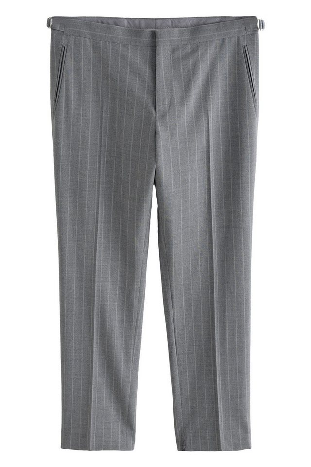 Next Anzughose Gestreifte Hose im Tailored-Fit aus Wollgemisch (1-tlg) von Next